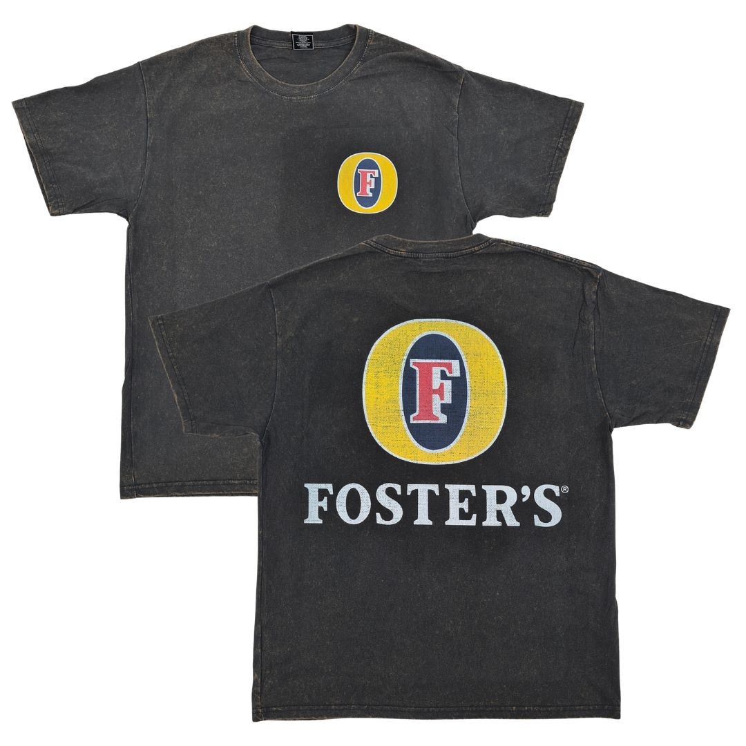 VINTAGE FOSTER'S FRONT AND BACK T-SHIRT