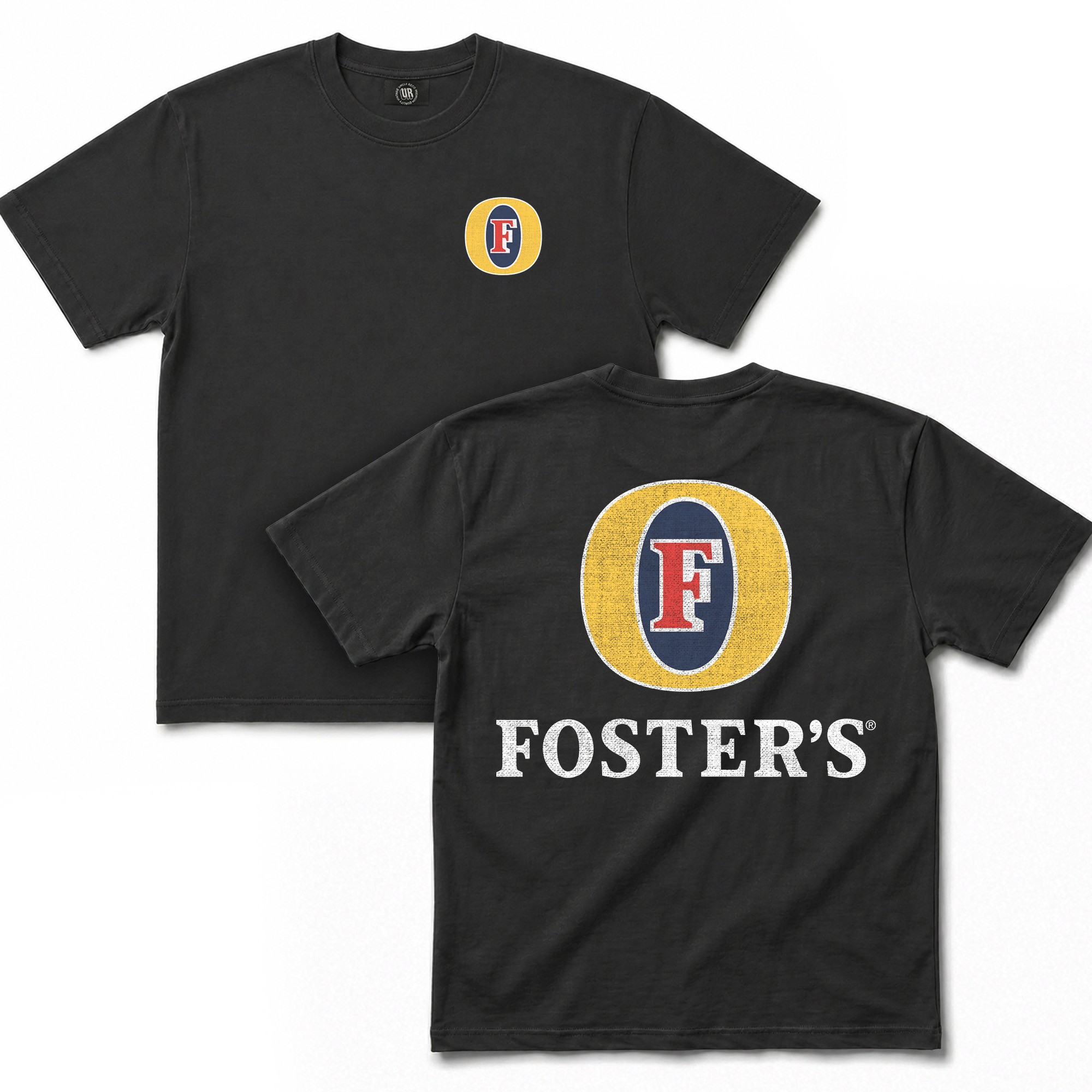 VINTAGE FOSTER'S FRONT AND BACK T-SHIRT VINTAGE FOSTER'S FRONT AND BACK T-SHIRT