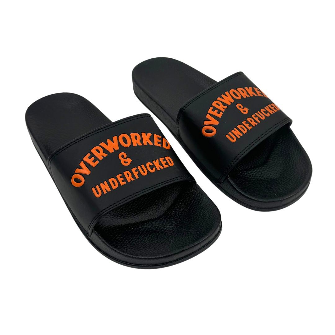 OVERWORKED BLACK SLIDES OVERWORKED BLACK SLIDES