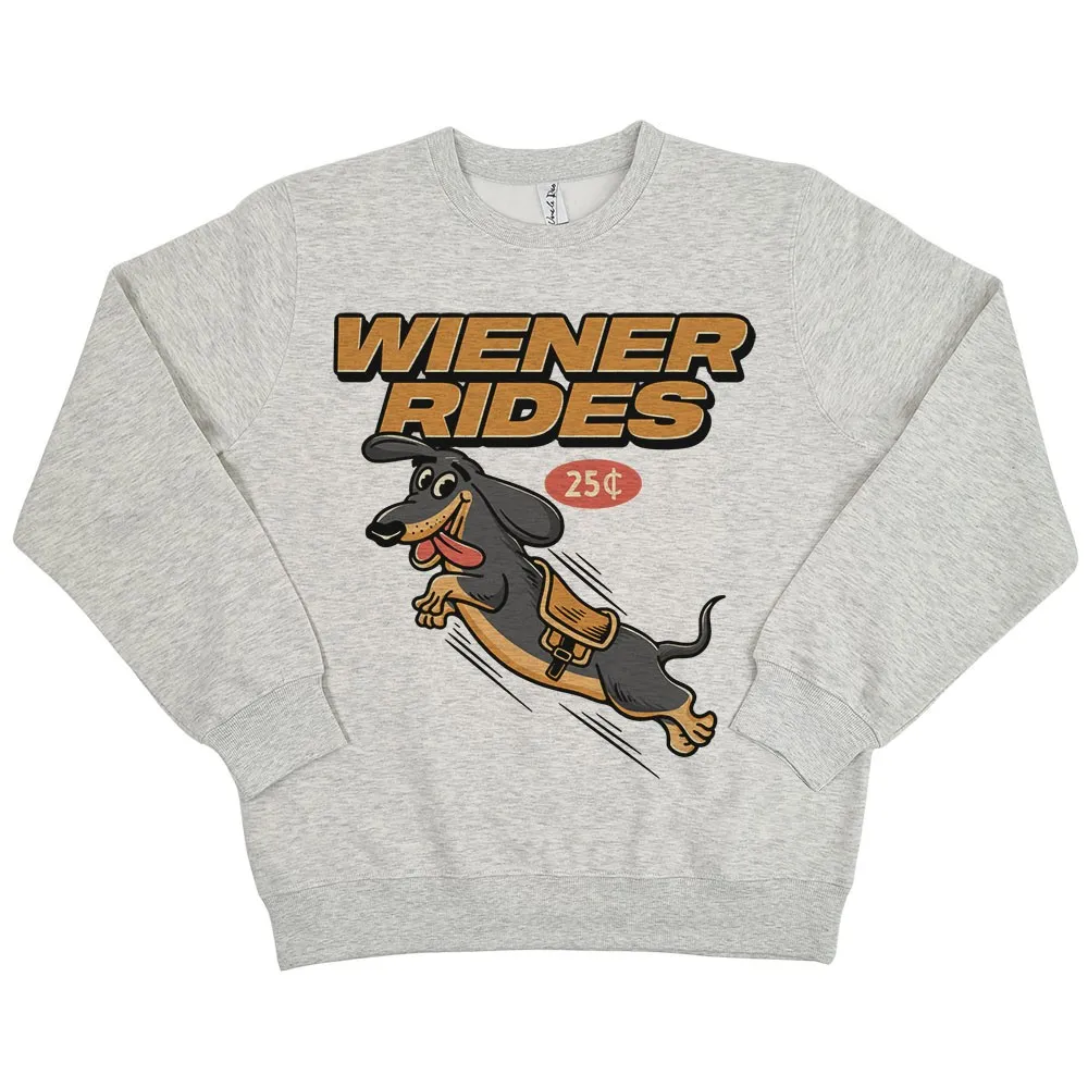 WIENER RIDES WHITE MARLE CREW WIENER RIDES WHITE MARLE CREW