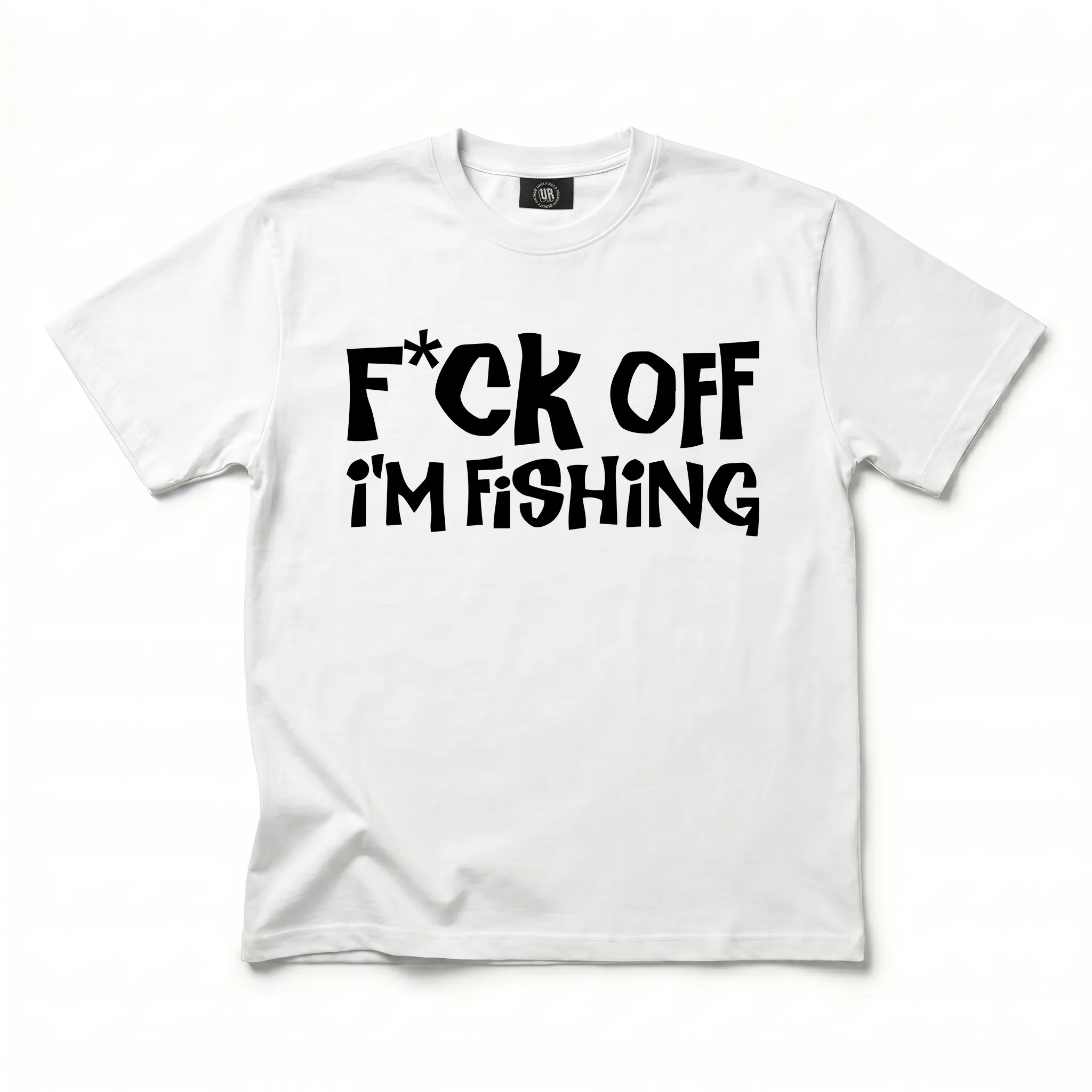 F OFF I'M FISHING WHITE TEE F OFF I'M FISHING WHITE TEE