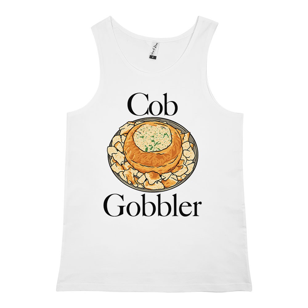 COB GOBBLER WHITE SINGLET