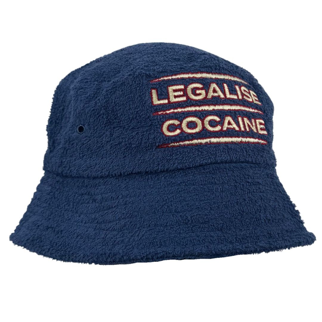 LEGALISE COKE TERRY TOWEL BUCKET HAT LEGALISE COKE TERRY TOWEL BUCKET HAT