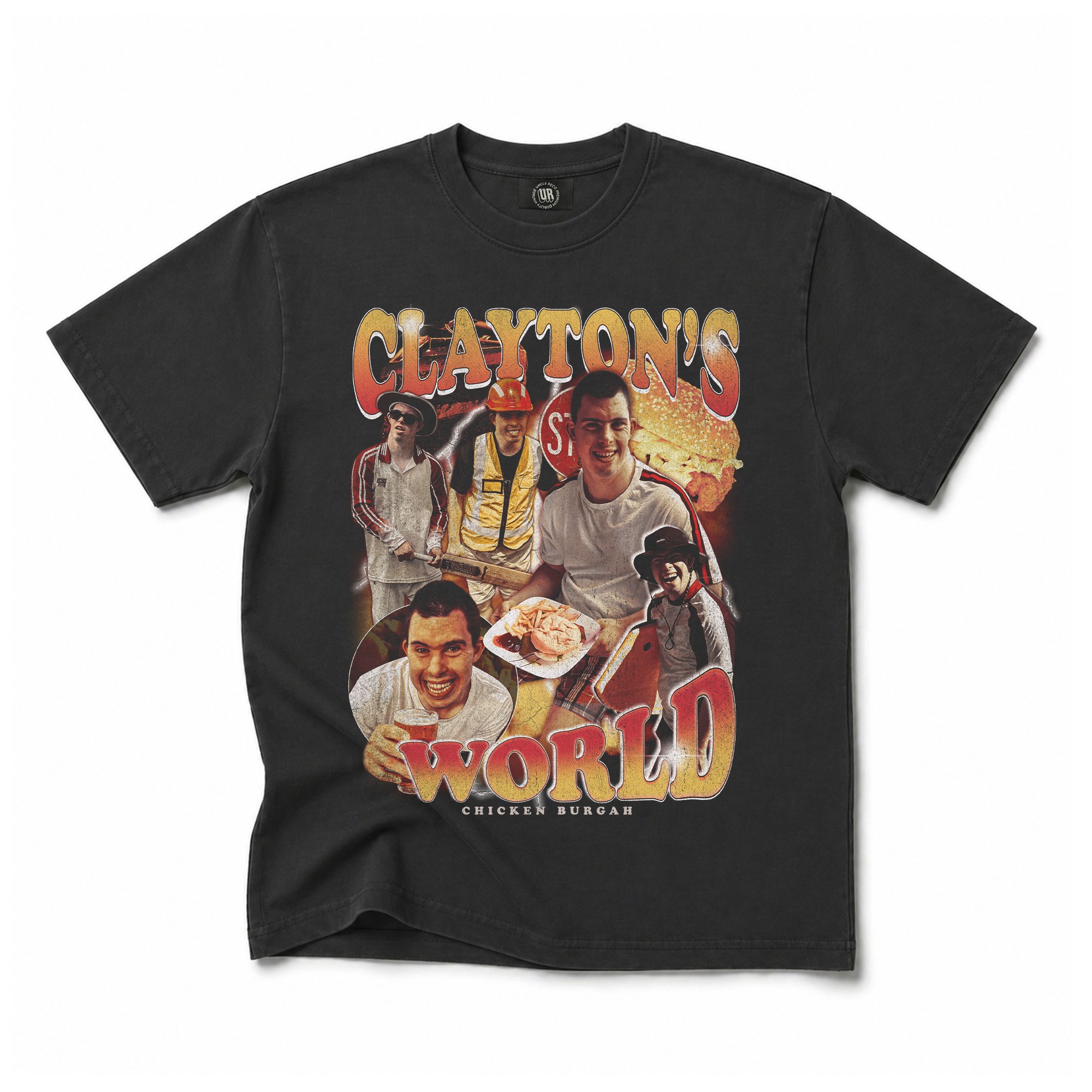 VINTAGE CLAYTON'S WORLD T-SHIRT VINTAGE CLAYTON'S WORLD T-SHIRT