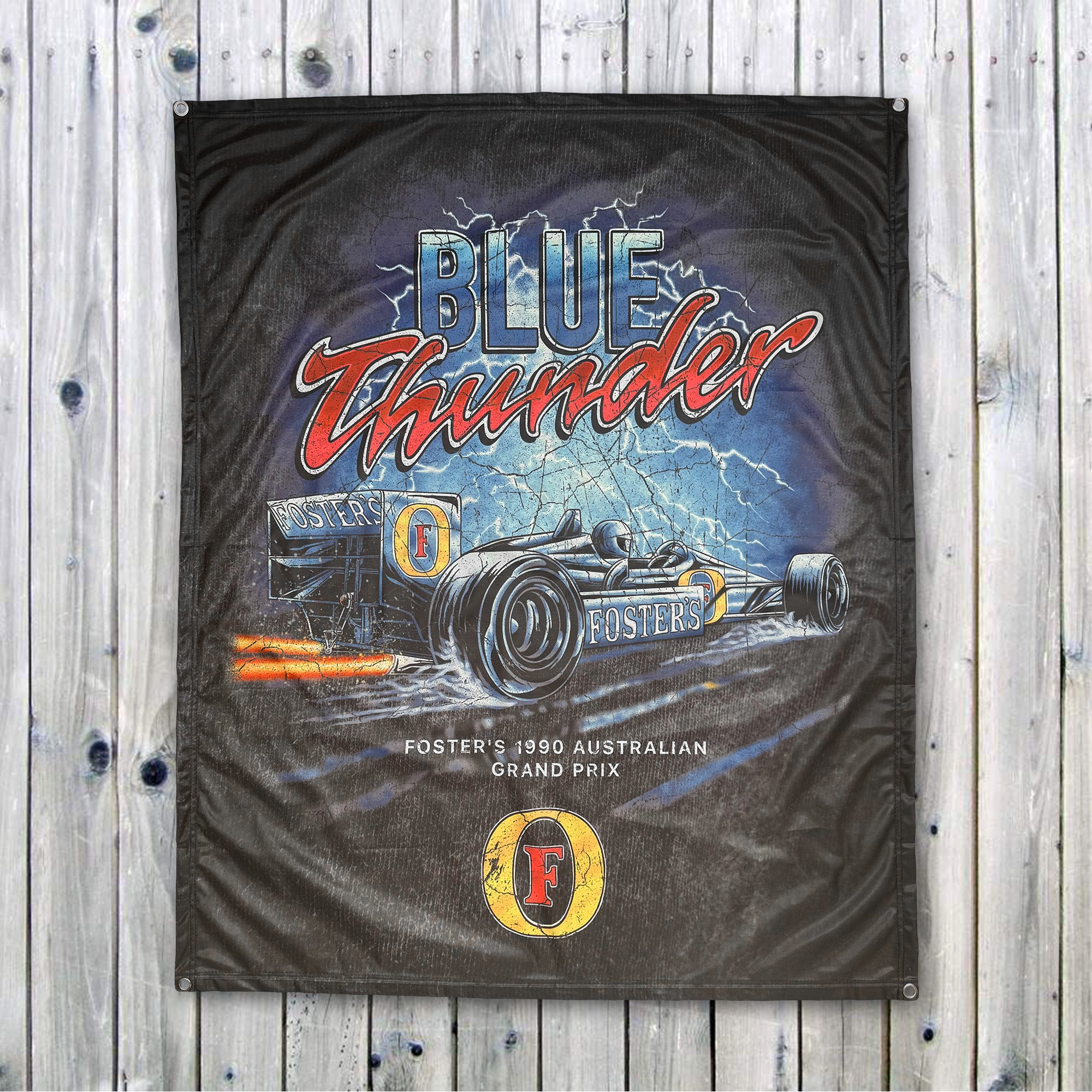 BLUE THUNDER WALL HANGING BLUE THUNDER WALL HANGING