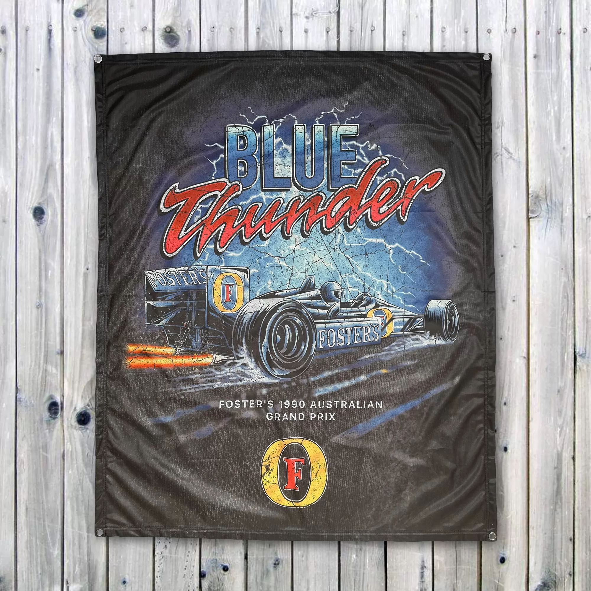 BLUE THUNDER WALL HANGING BLUE THUNDER WALL HANGING