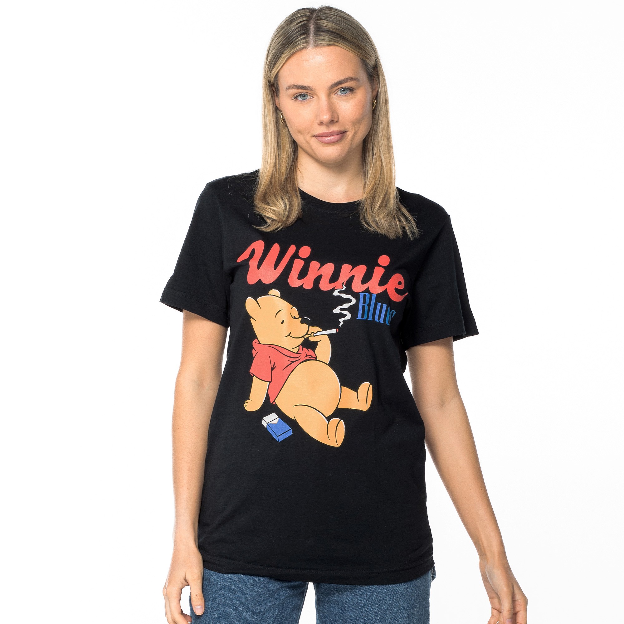 BLACK WINNIE BLUES TEE