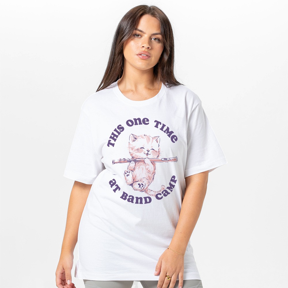 BAND CAMP WHITE TEE