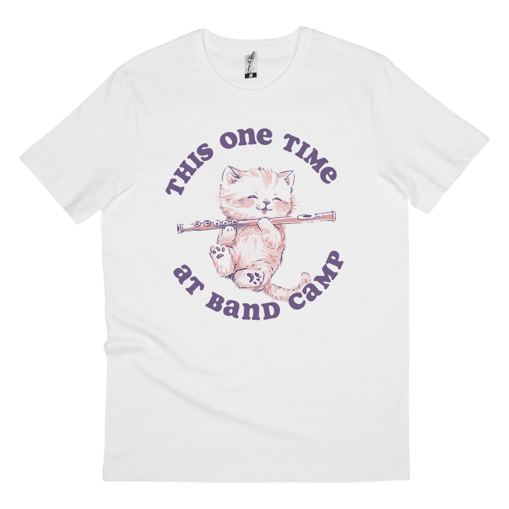 BAND CAMP WHITE TEE BAND CAMP WHITE TEE