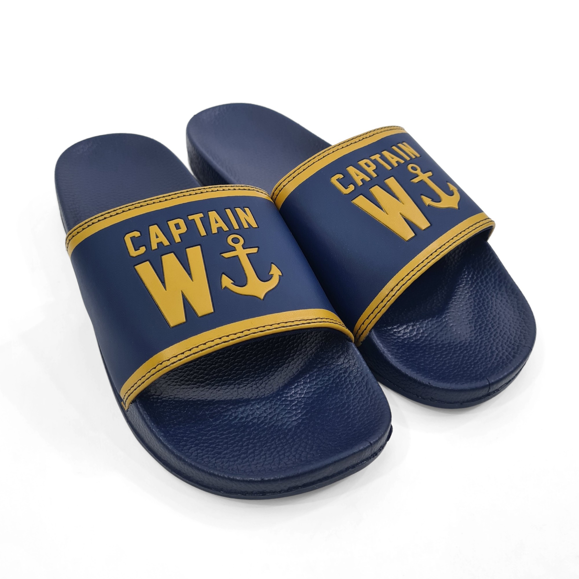 CAPTAIN W NAVY SLIDES CAPTAIN W NAVY SLIDES