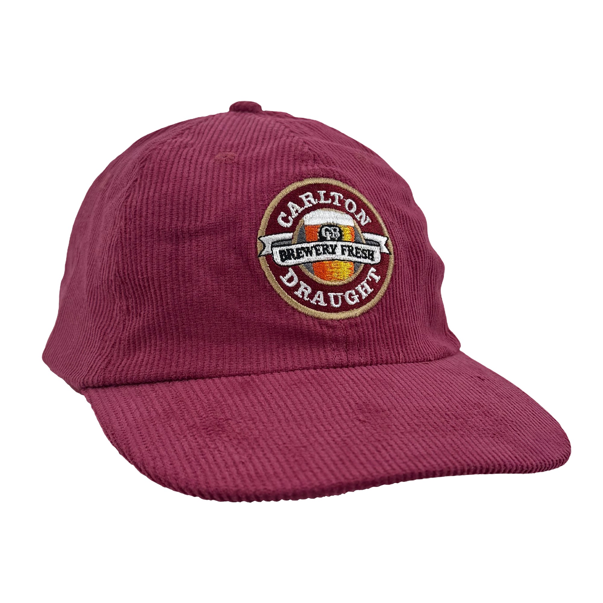 BREWERY FRESH MAROON CORD HAT BREWERY FRESH MAROON CORD HAT