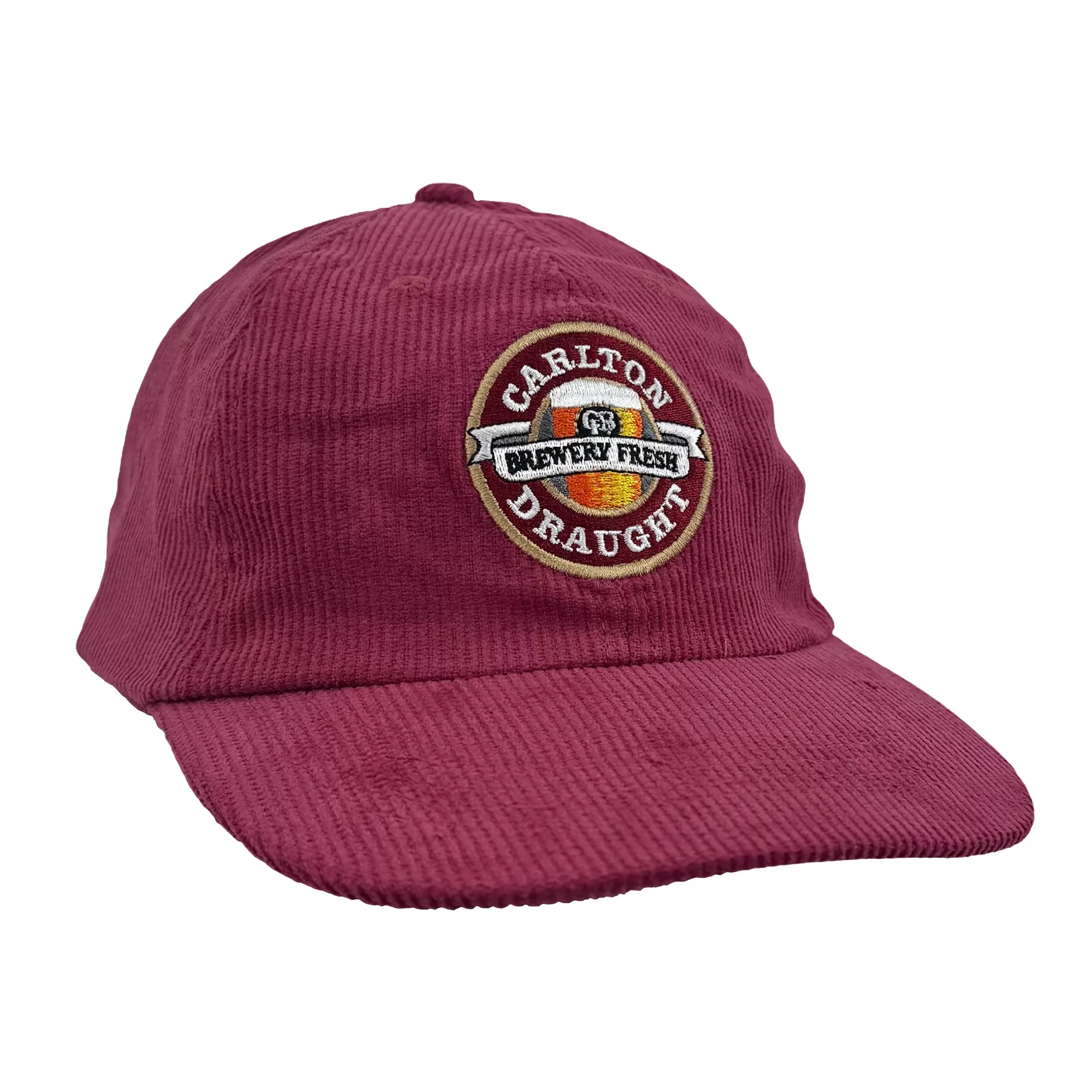 BREWERY FRESH MAROON CORD HAT BREWERY FRESH MAROON CORD HAT
