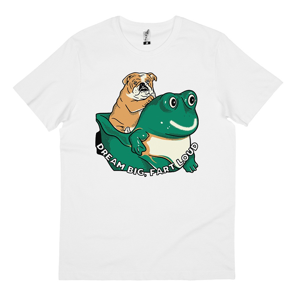 DREAM BIG WHITE TEE DREAM BIG WHITE TEE