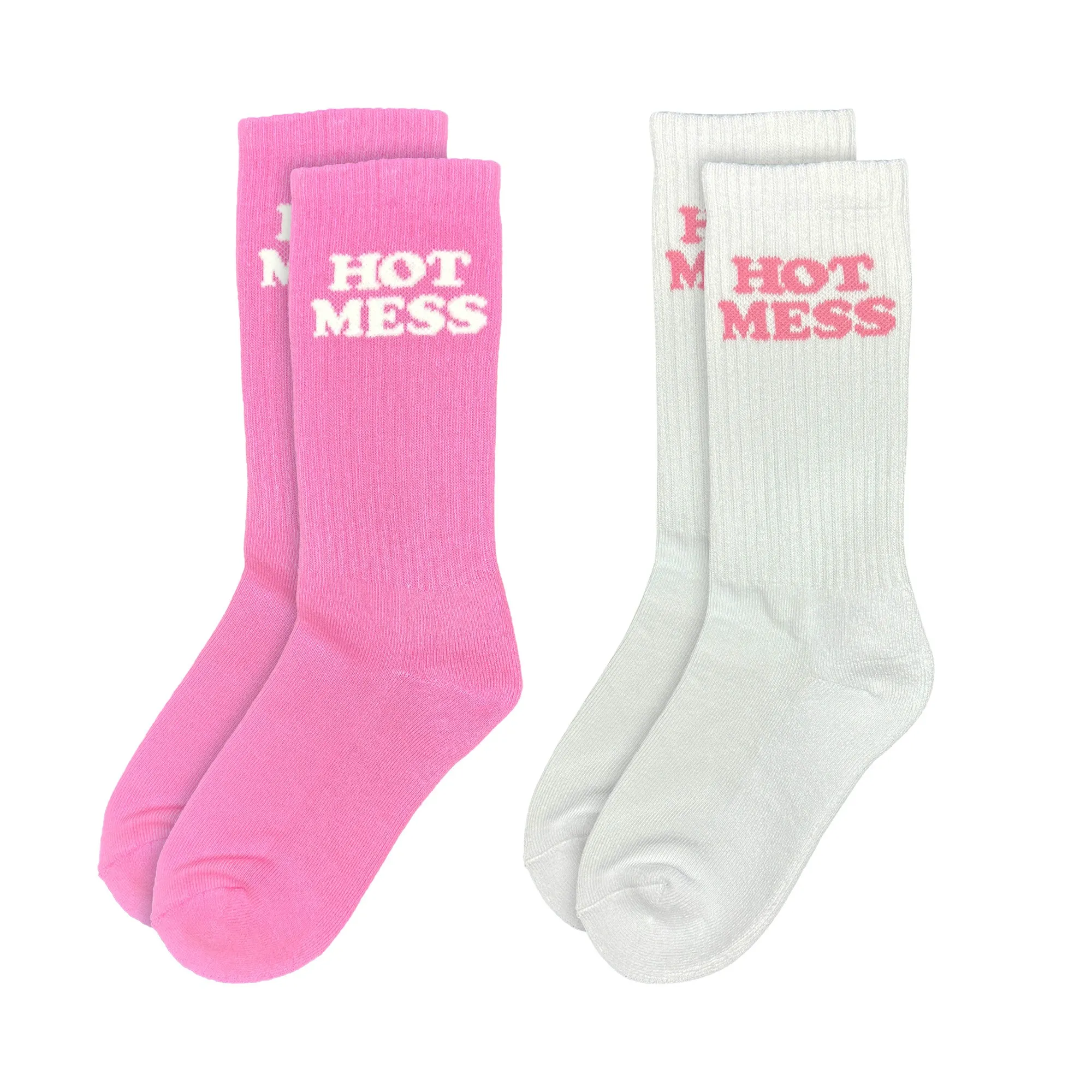 HOT MESS 2 PACK OF SOCKS HOT MESS 2 PACK OF SOCKS