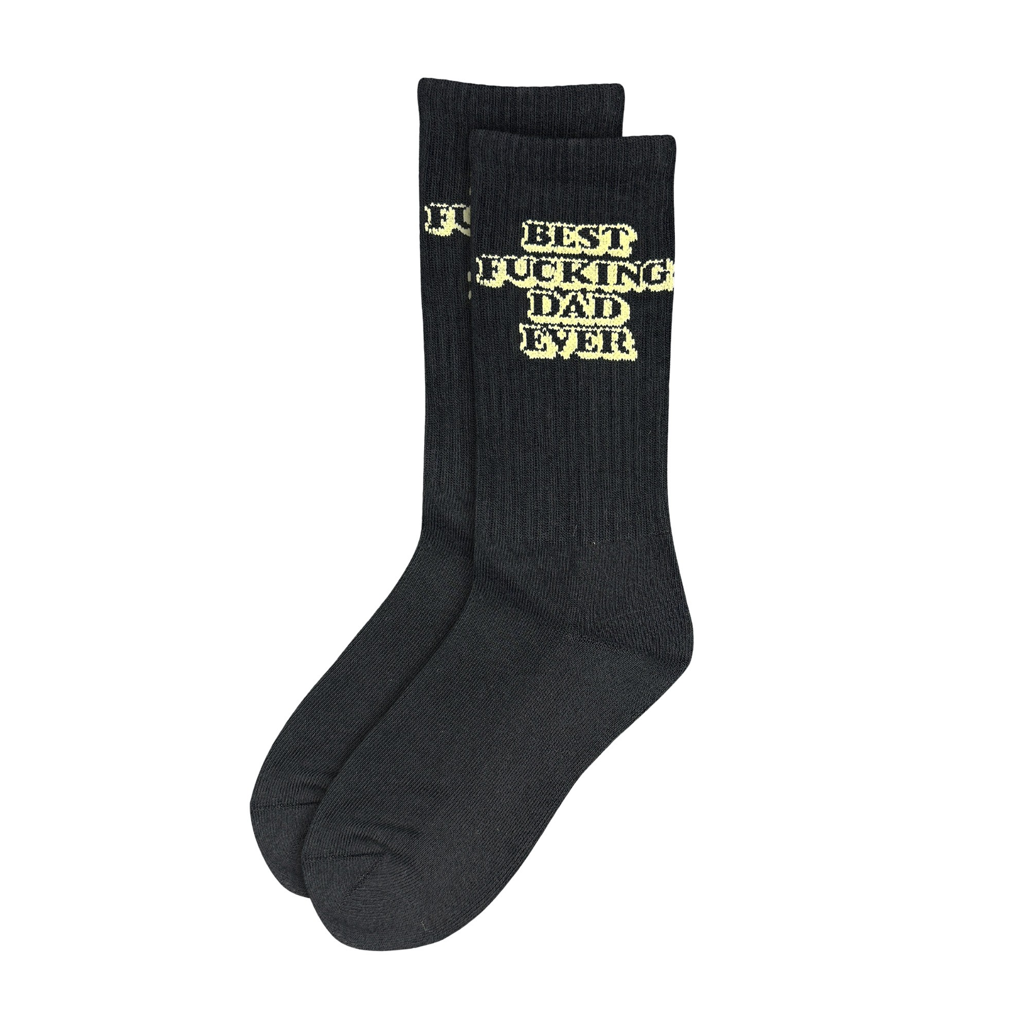BEST DAD BLACK SOCKS BEST DAD BLACK SOCKS
