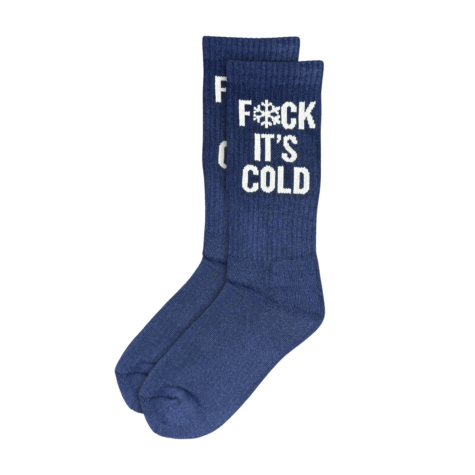 IT'S COLD NAVY SOCKS IT'S COLD NAVY SOCKS