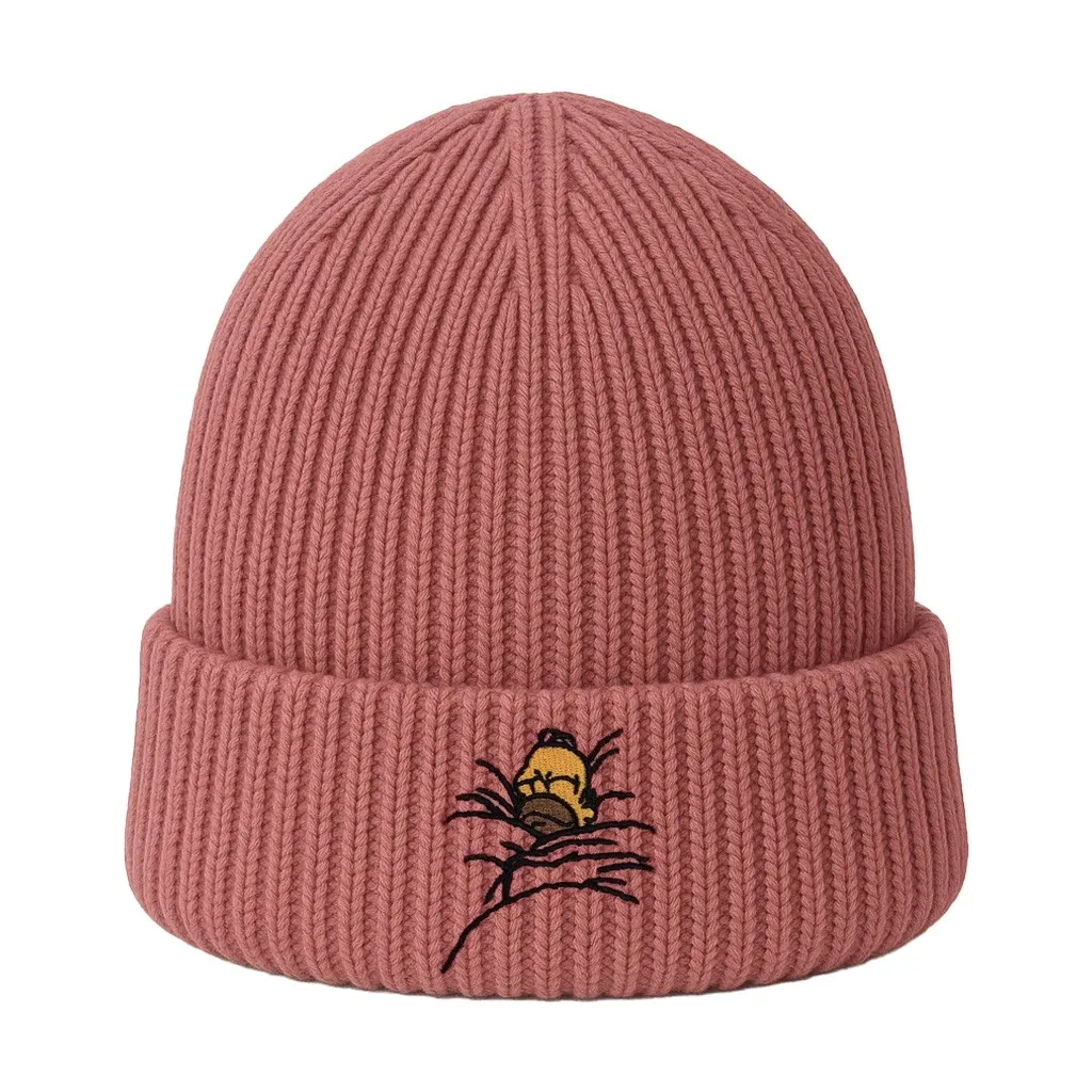 TOASTY CINNAMON PINK KNIT BEANIE TOASTY CINNAMON PINK KNIT BEANIE