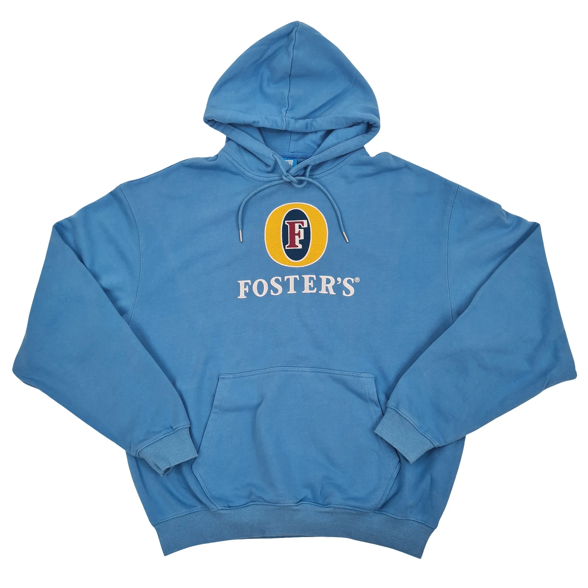VINTAGE BLUE FOSTER'S HOODIE VINTAGE BLUE FOSTER'S HOODIE
