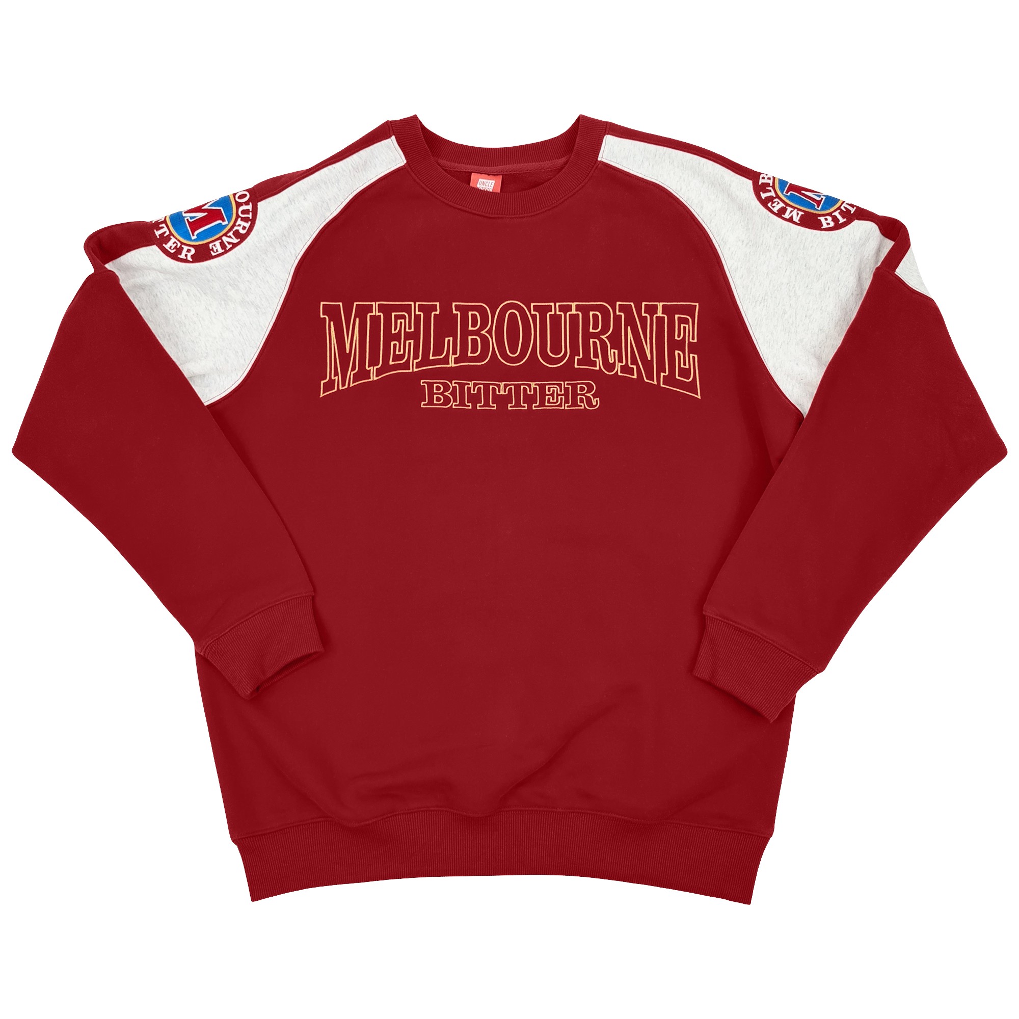 RETRO MELBOURNE BITTER CUT & SEW SWEATSHIRT RETRO MELBOURNE BITTER CUT & SEW SWEATSHIRT
