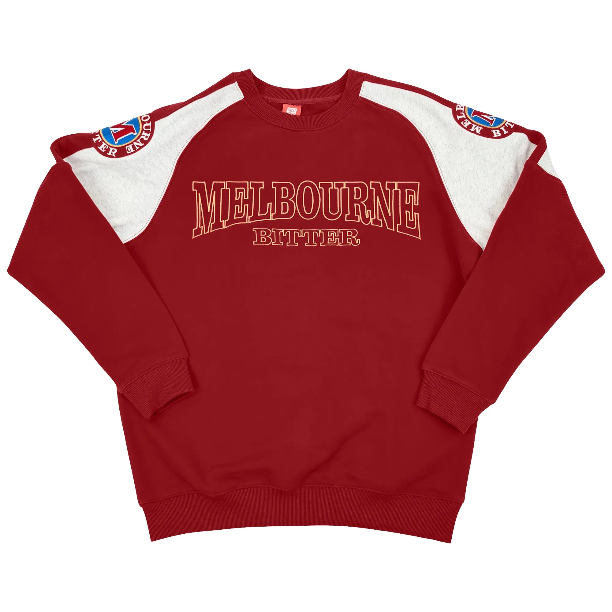 RETRO MELBOURNE BITTER CUT & SEW SWEATSHIRT RETRO MELBOURNE BITTER CUT & SEW SWEATSHIRT