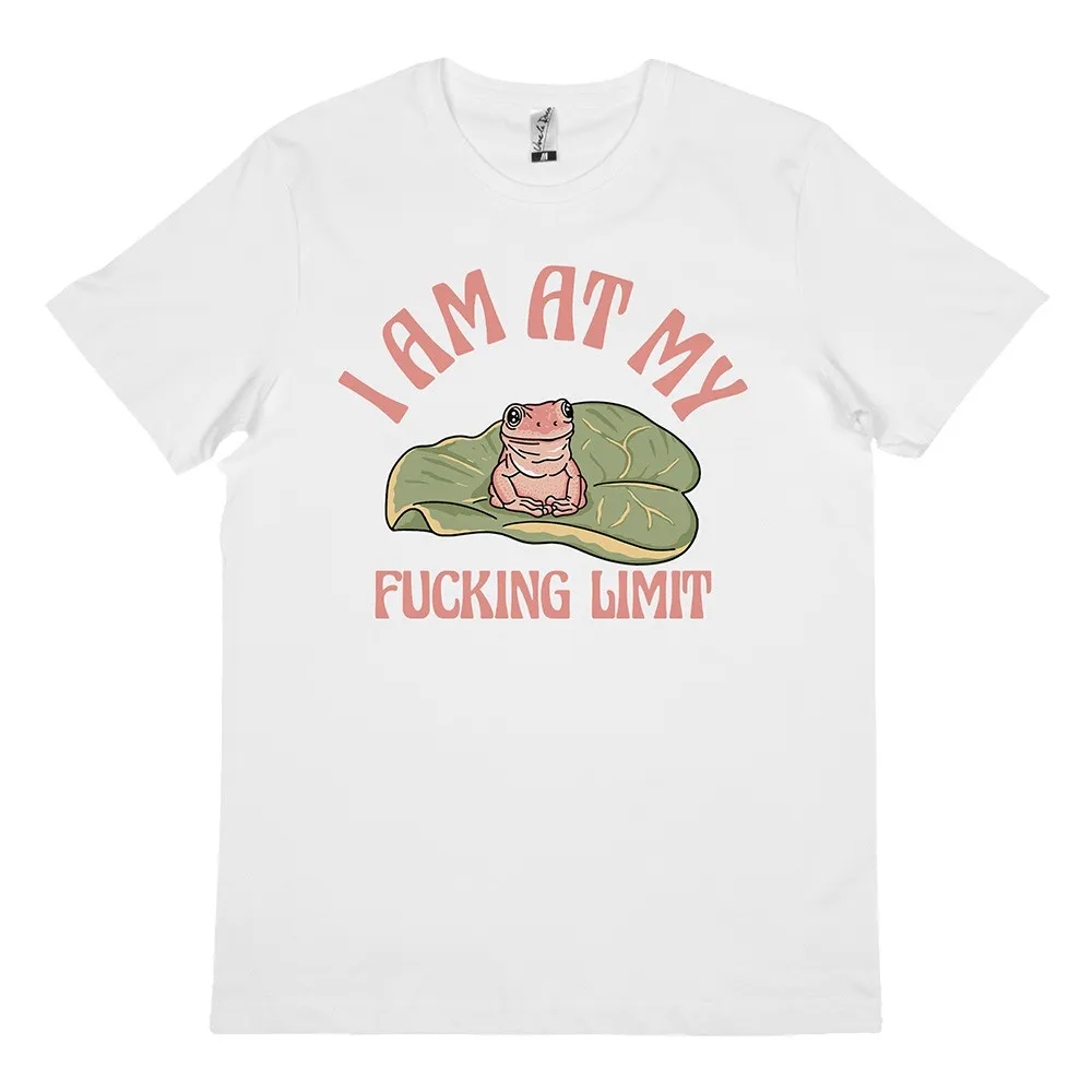 AT MY LIMIT WHITE TEE