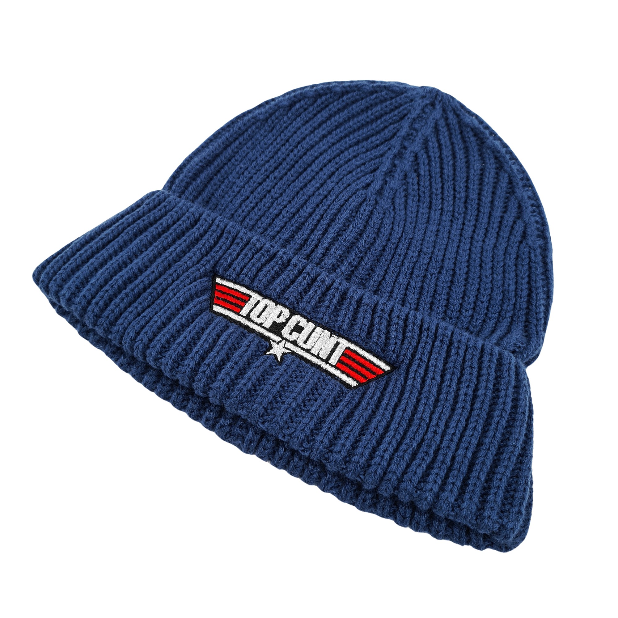 TOPCUNT BLUE KNIT BEANIE TOPCUNT BLUE KNIT BEANIE