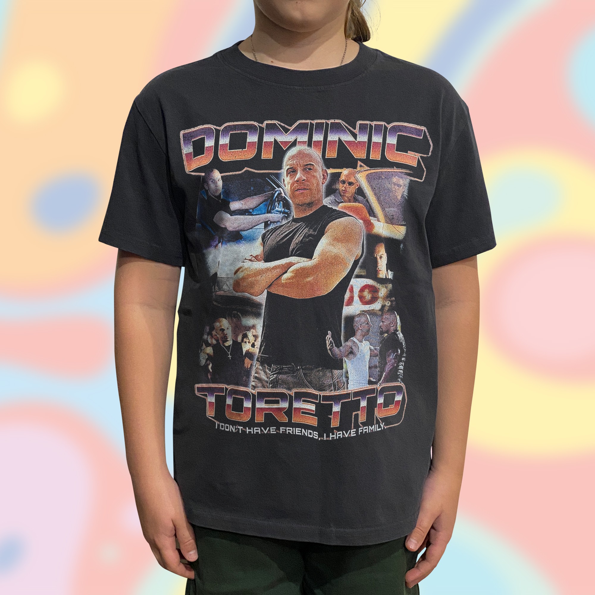 KIDS VINTAGE DOM TORETTO T-SHIRT KIDS VINTAGE DOM TORETTO T-SHIRT
