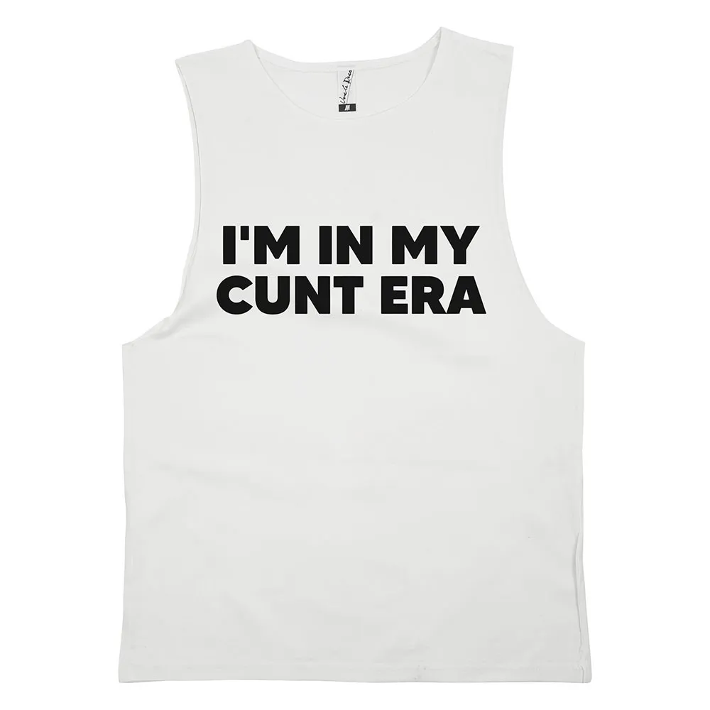 CUNT ERA WHITE TANK