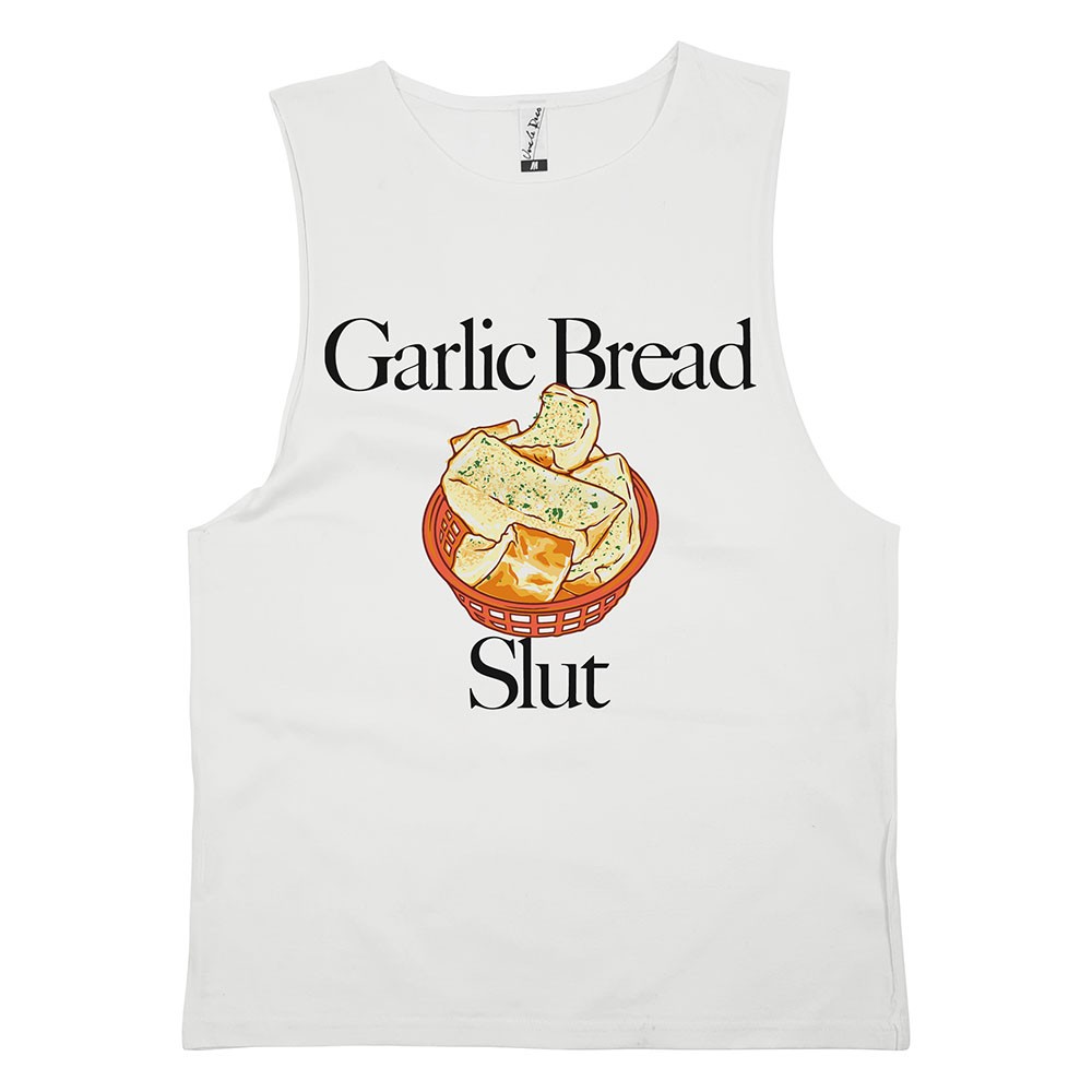 GARLIC BREAD WHITE TANK GARLIC BREAD WHITE TANK