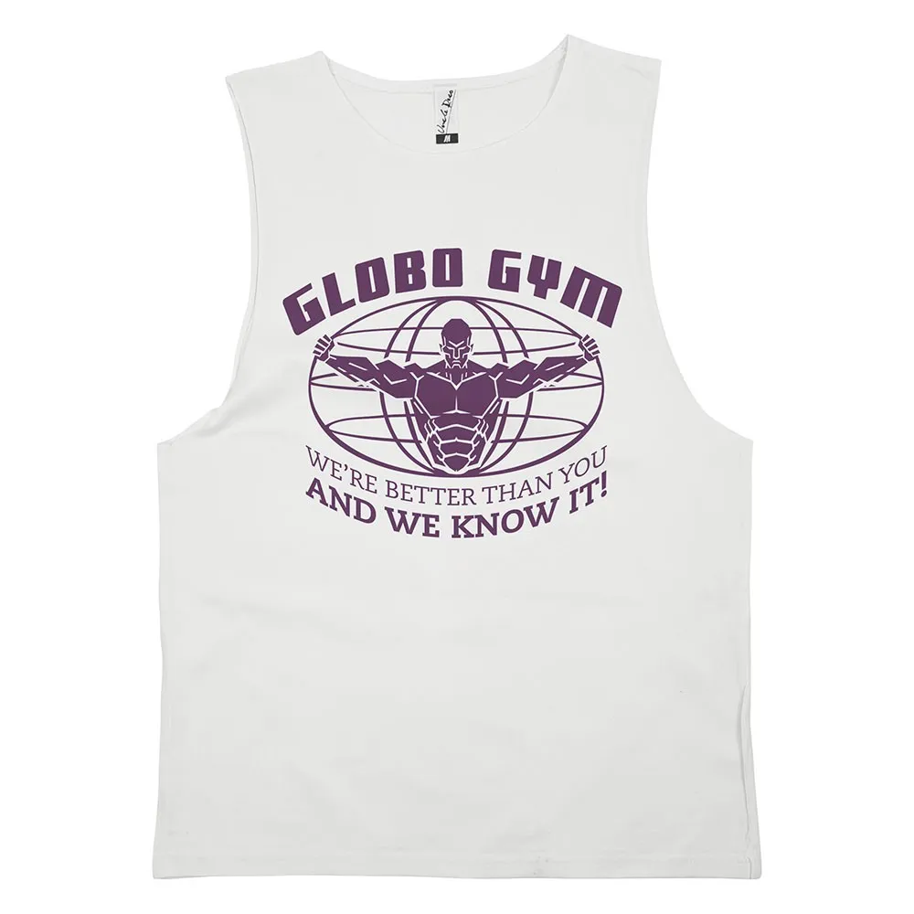 GLOBO GYM WHITE TANK