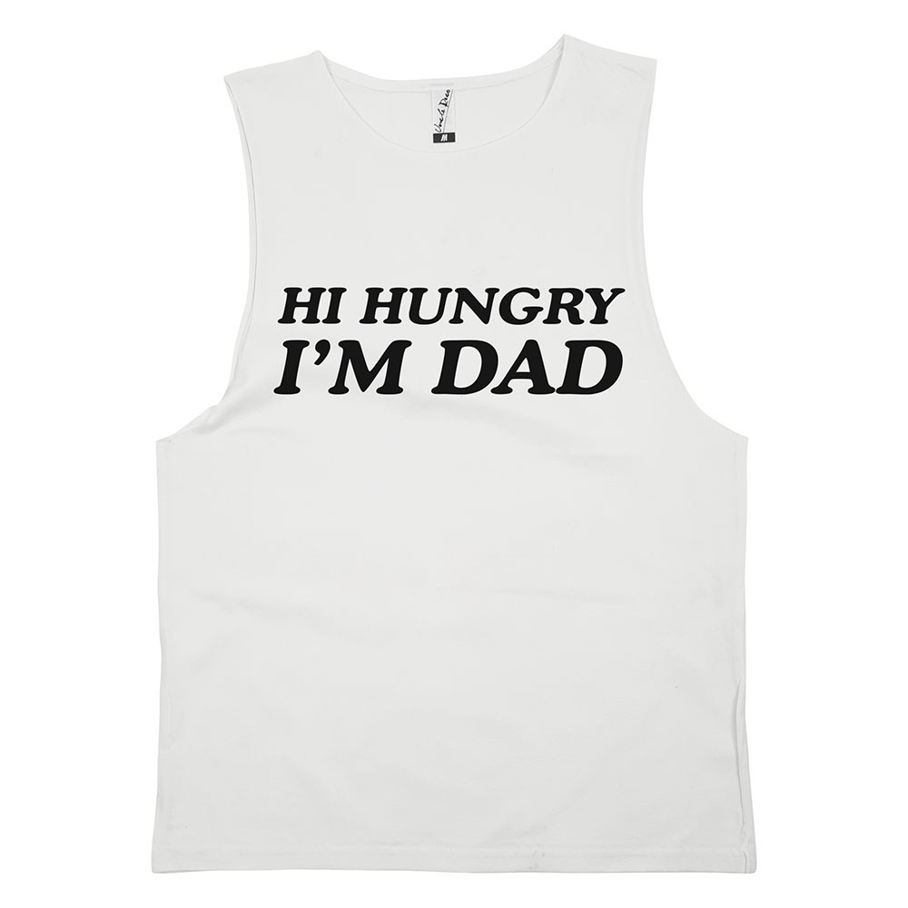HI HUNGRY WHITE TANK HI HUNGRY WHITE TANK