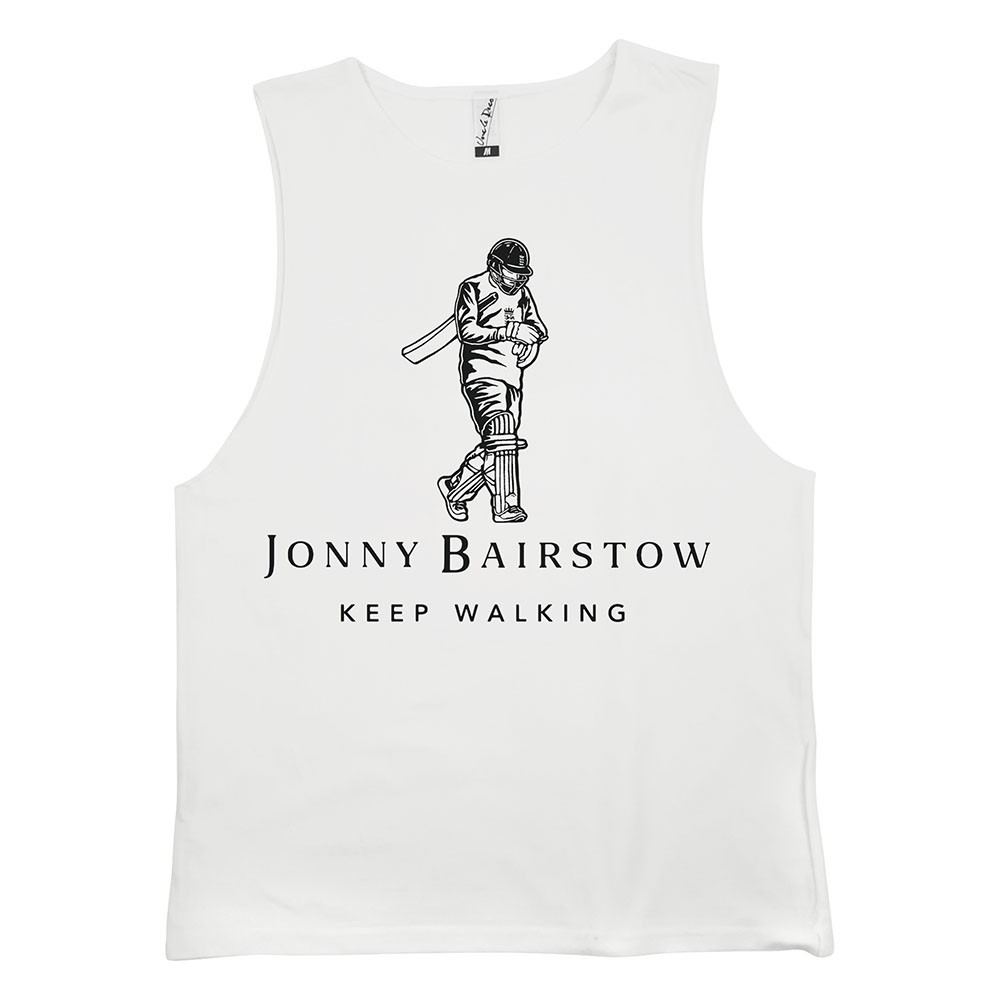 KEEP WALKING WHITE TANK KEEP WALKING WHITE TANK