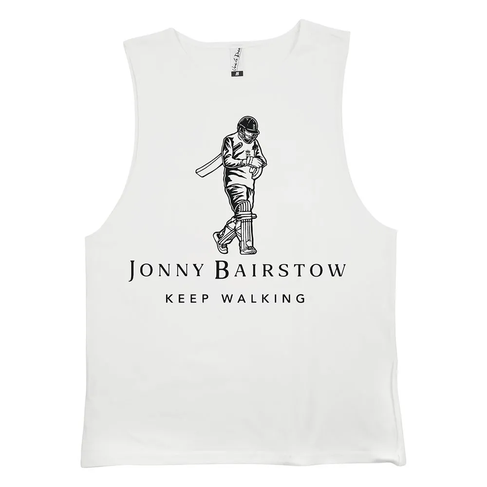 KEEP WALKING WHITE TANK KEEP WALKING WHITE TANK