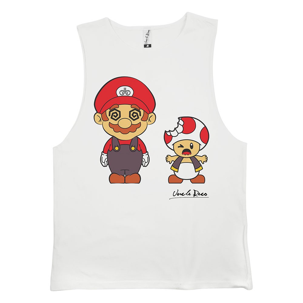 MUSHROOM WHITE TANK MUSHROOM WHITE TANK