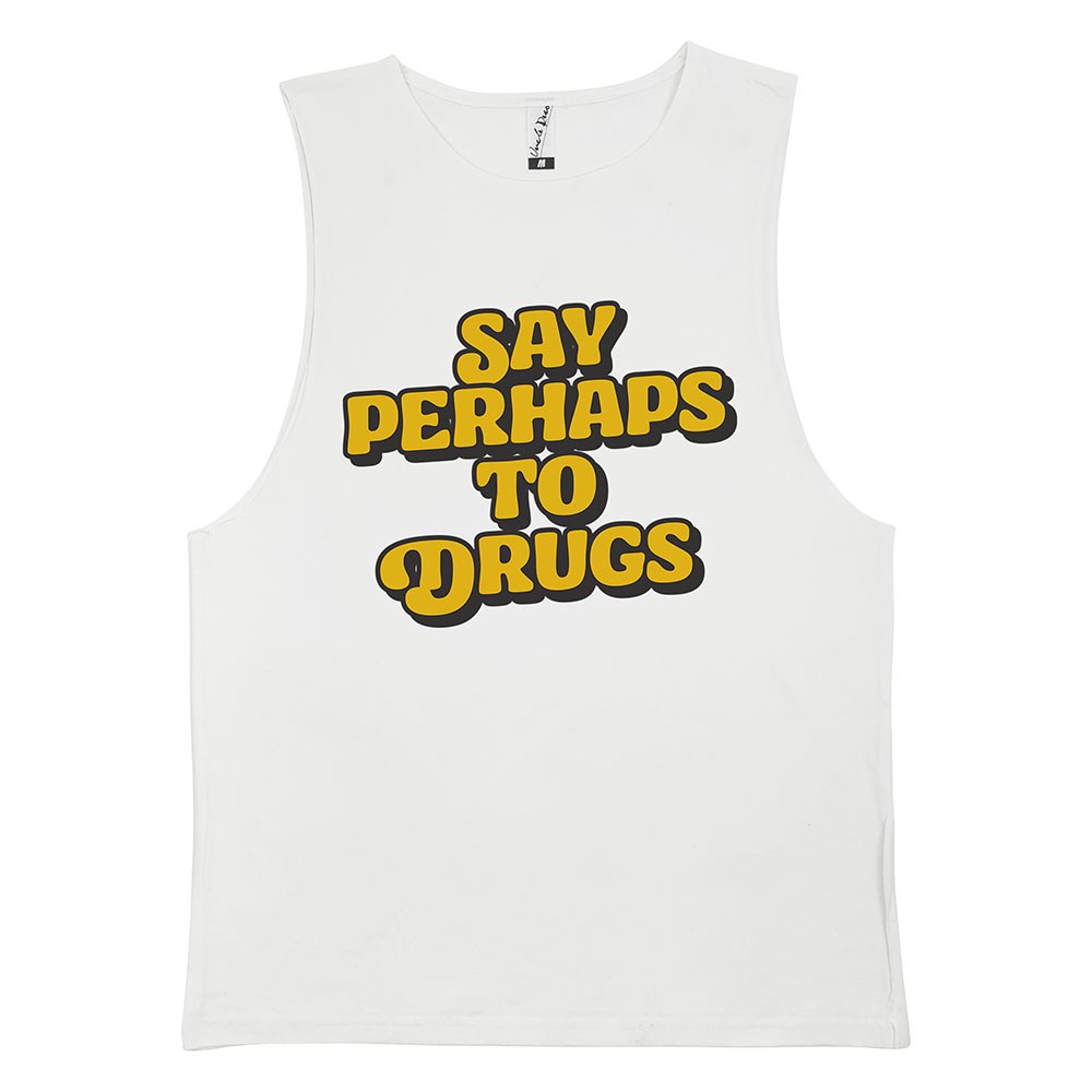 SAY PERHAPS WHITE TANK SAY PERHAPS WHITE TANK
