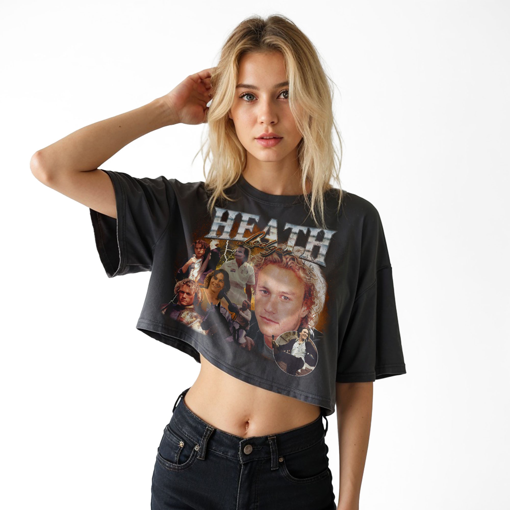 VINTAGE HEATH CROP TOP VINTAGE HEATH CROP TOP