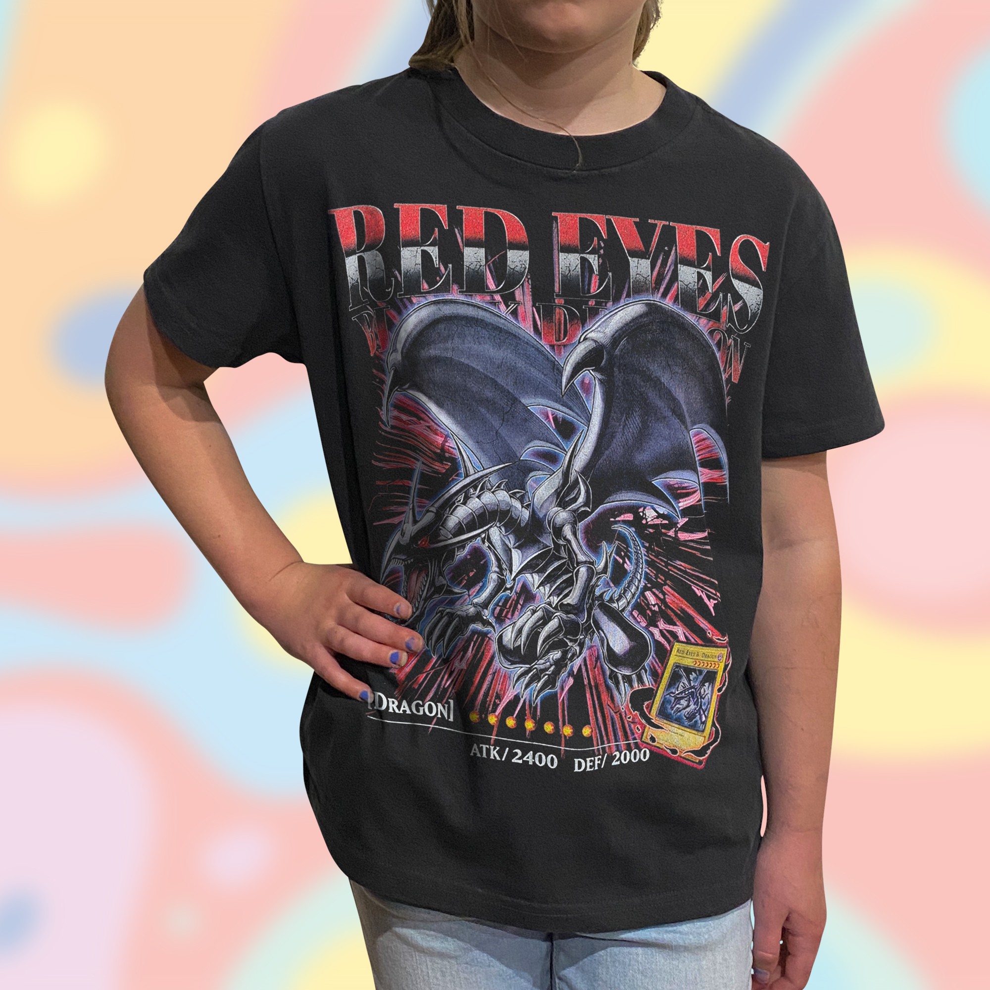 KIDS VINTAGE RED EYES T-SHIRT KIDS VINTAGE RED EYES T-SHIRT