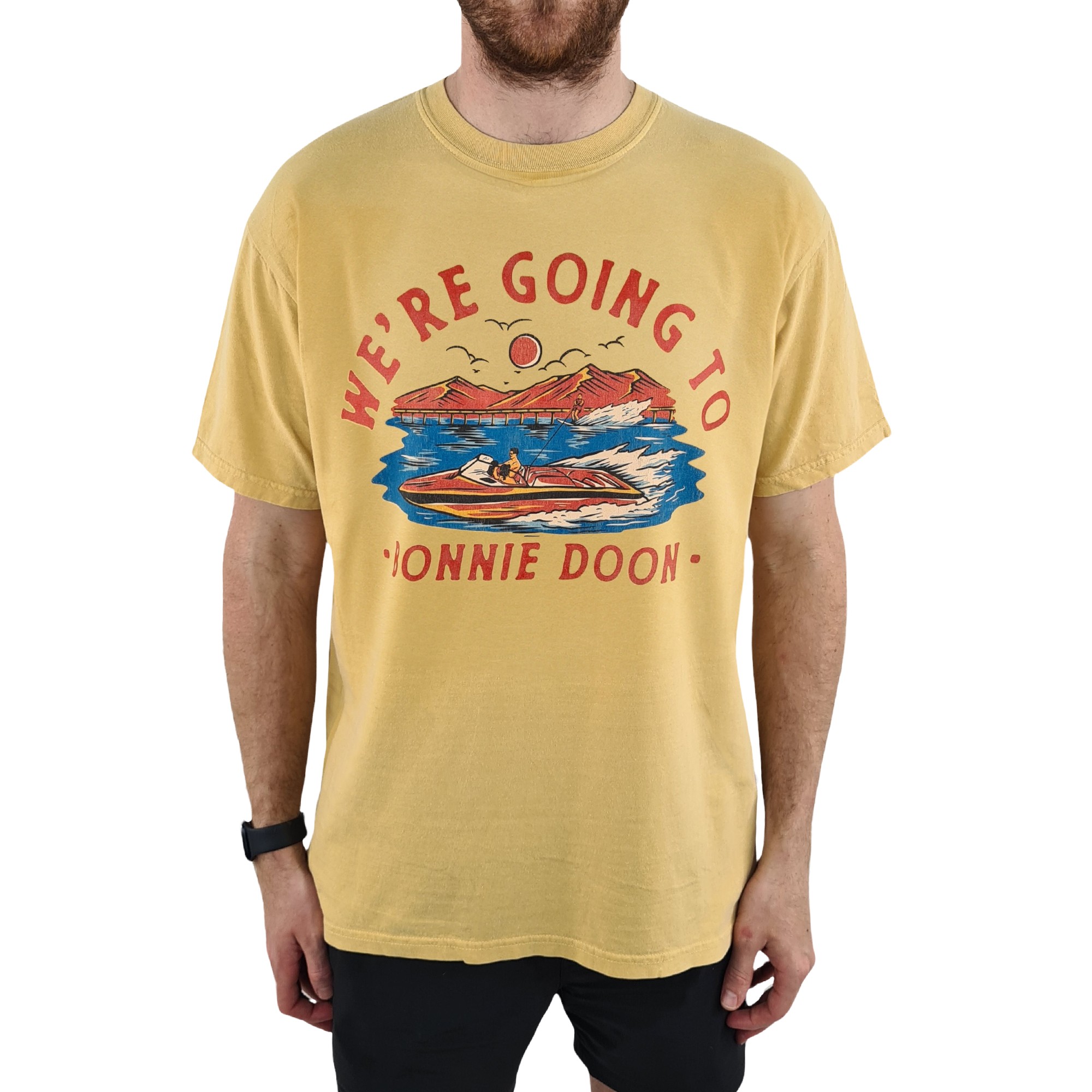 YELLOW BONNIE DOON T-SHIRT YELLOW BONNIE DOON T-SHIRT