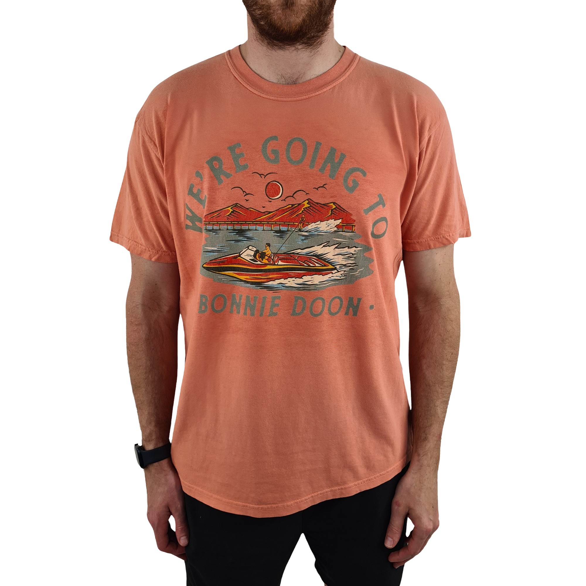 ORANGE BONNIE DOON T-SHIRT ORANGE BONNIE DOON T-SHIRT