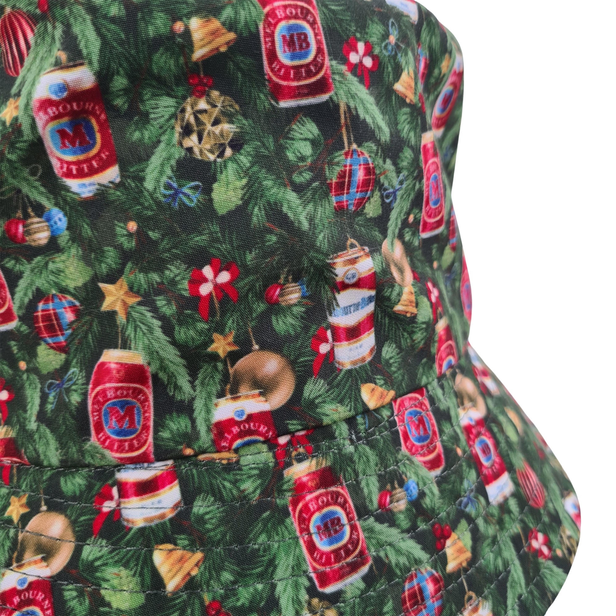 MELBOURNE XMAS TINNIES ALL OVER PRINTED BUCKET HAT