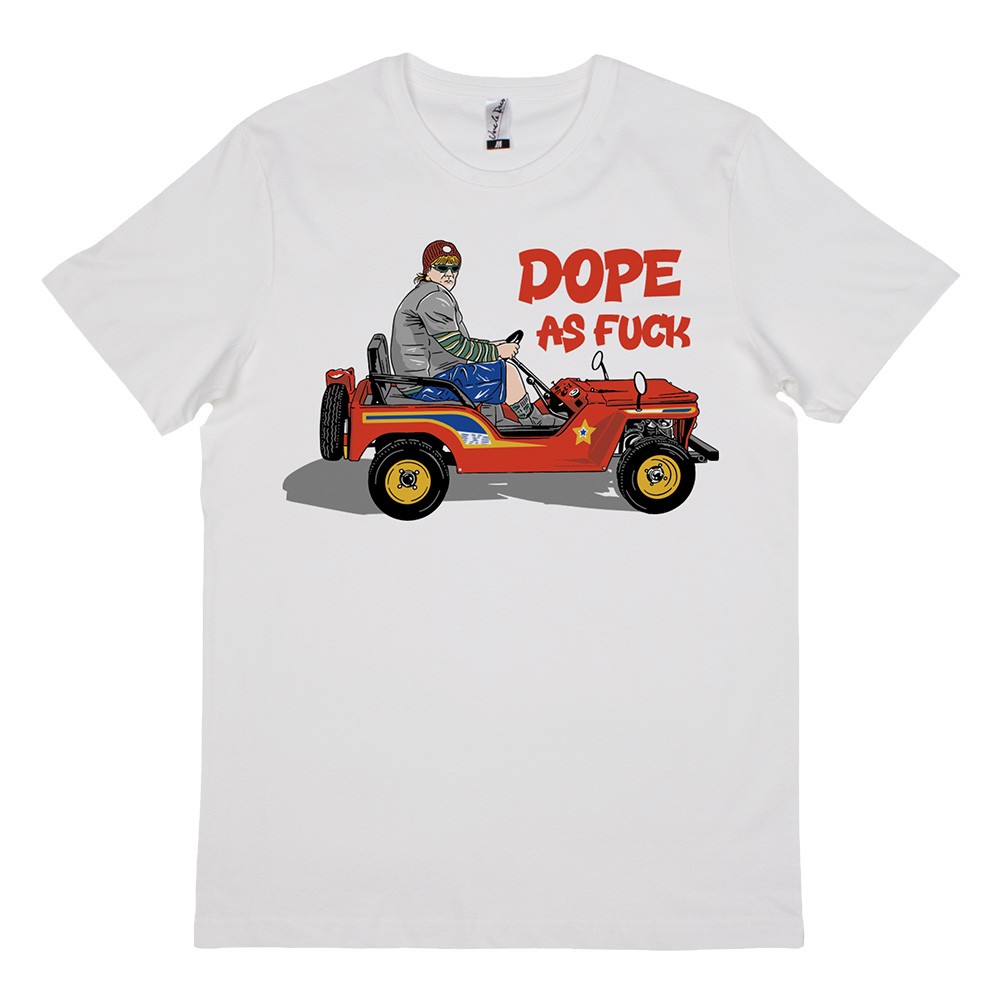 GAVIN DOPE AS WHITE TEE GAVIN DOPE AS WHITE TEE