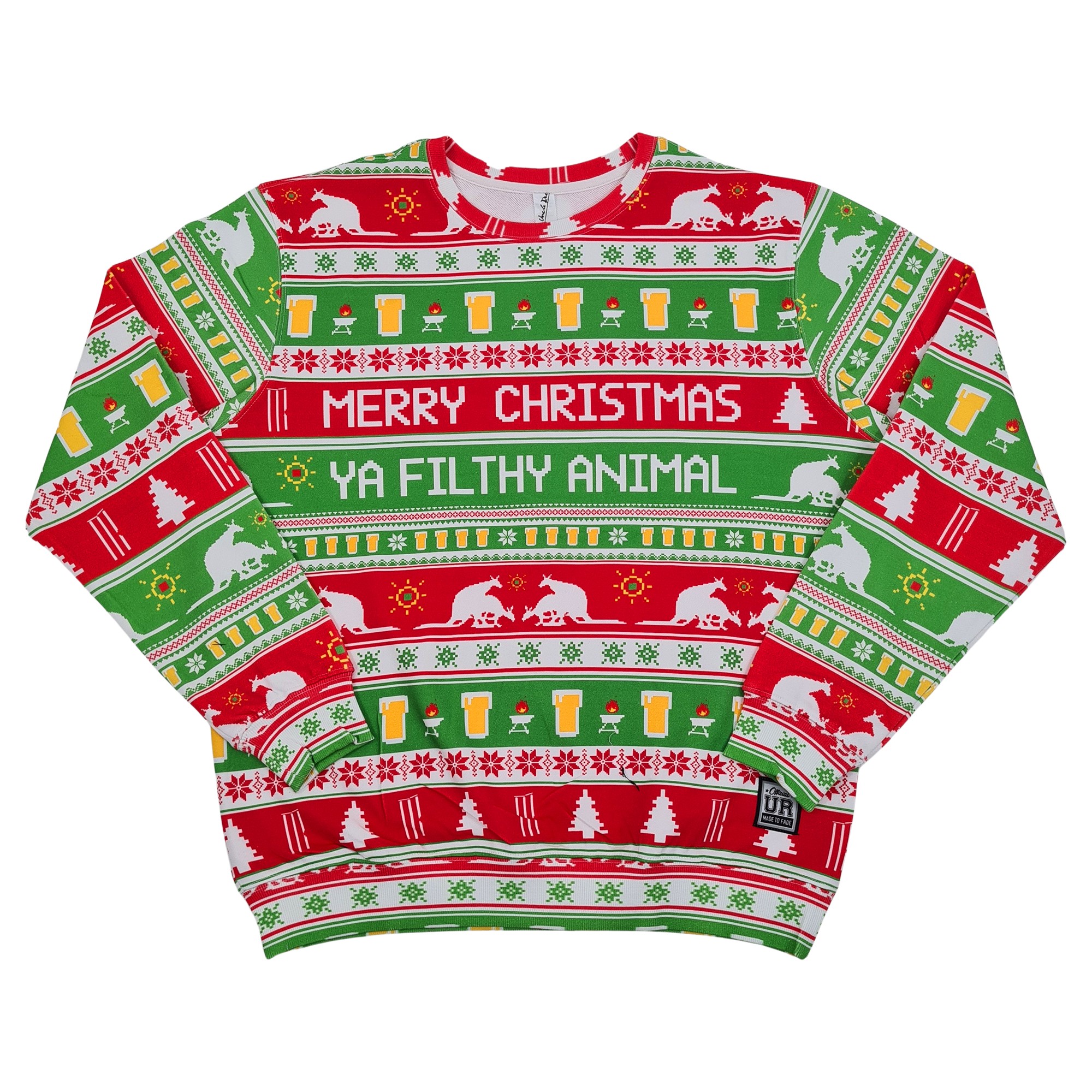 Full print sweatshirt top