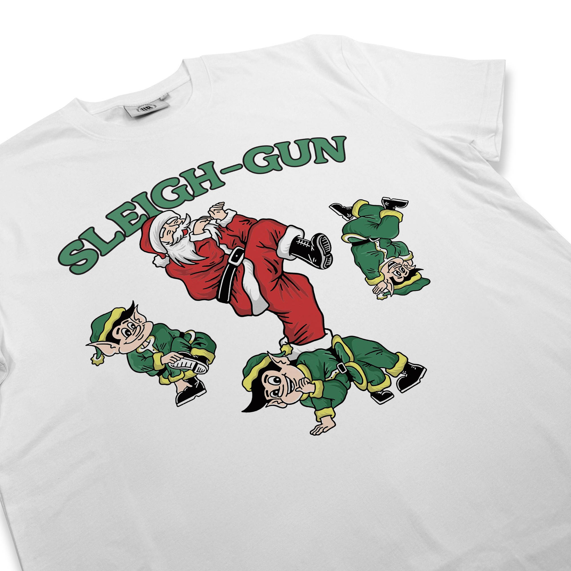 SLEIGH GUN WHITE TEE