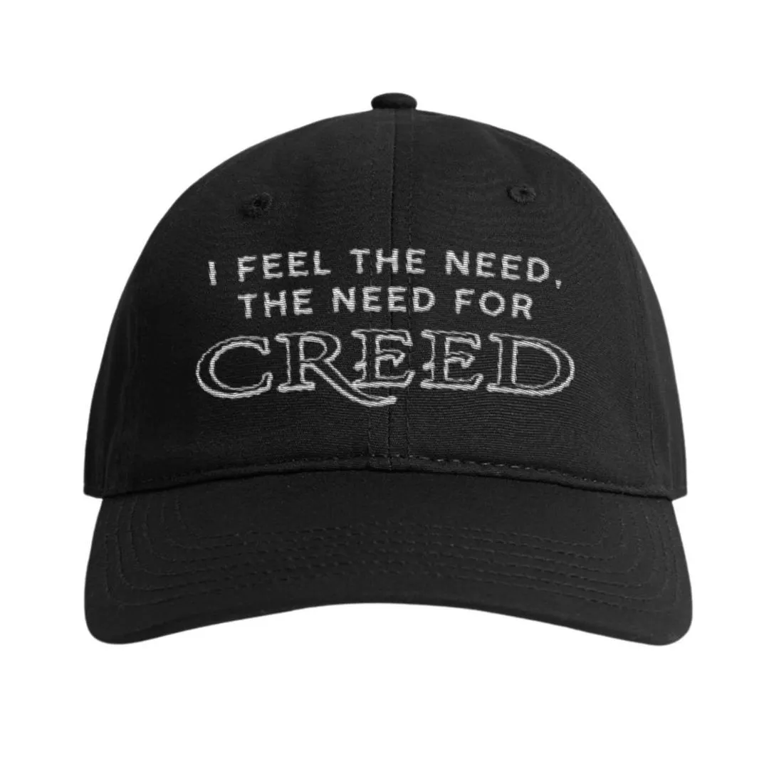 NEED FOR CREED BLACK DAD HAT NEED FOR CREED BLACK DAD HAT