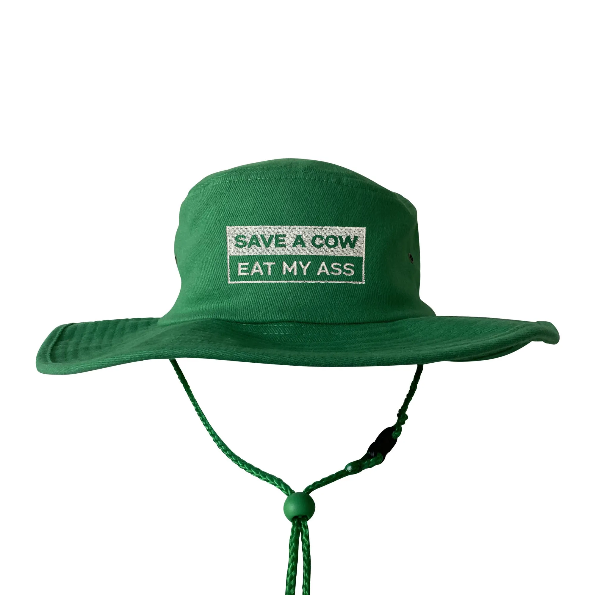 SAVE A COW WIDE BRIM HAT