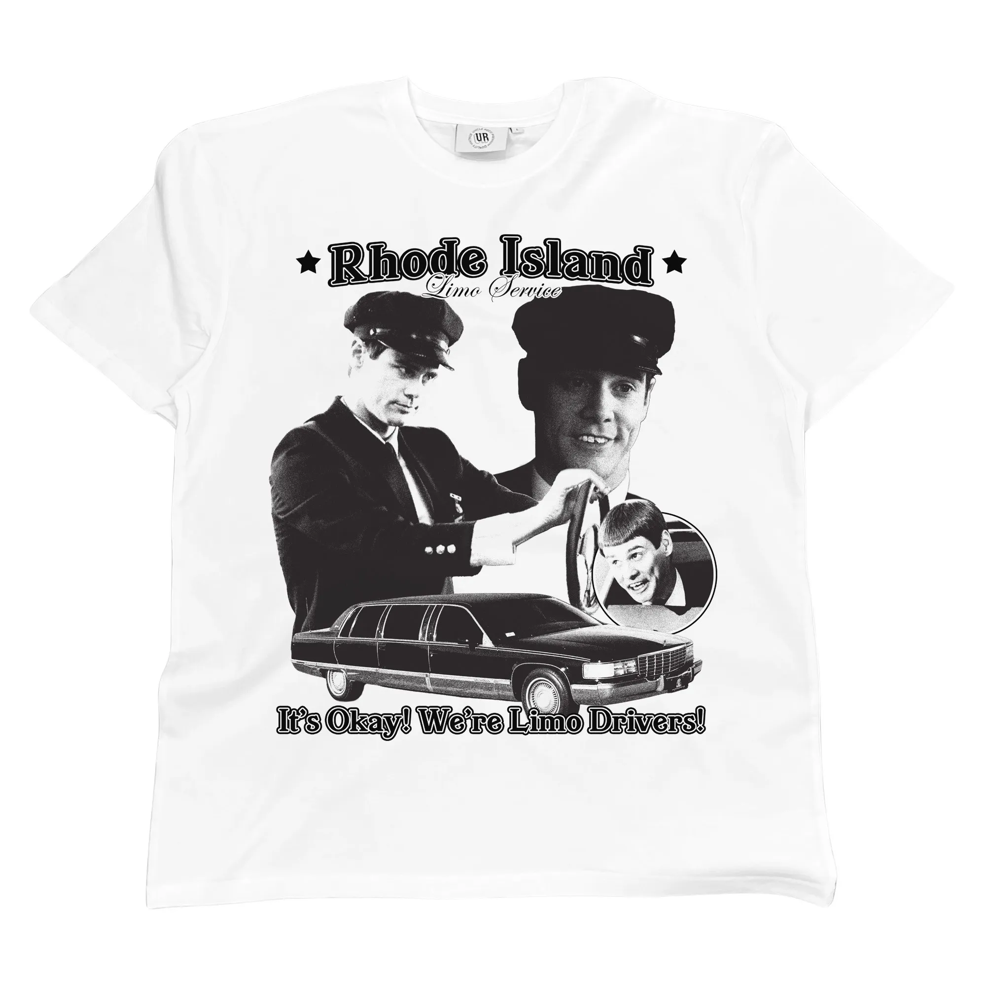 RHODE ISLAND LIMO SERVICE VINTAGE WHITE T-SHIRT
