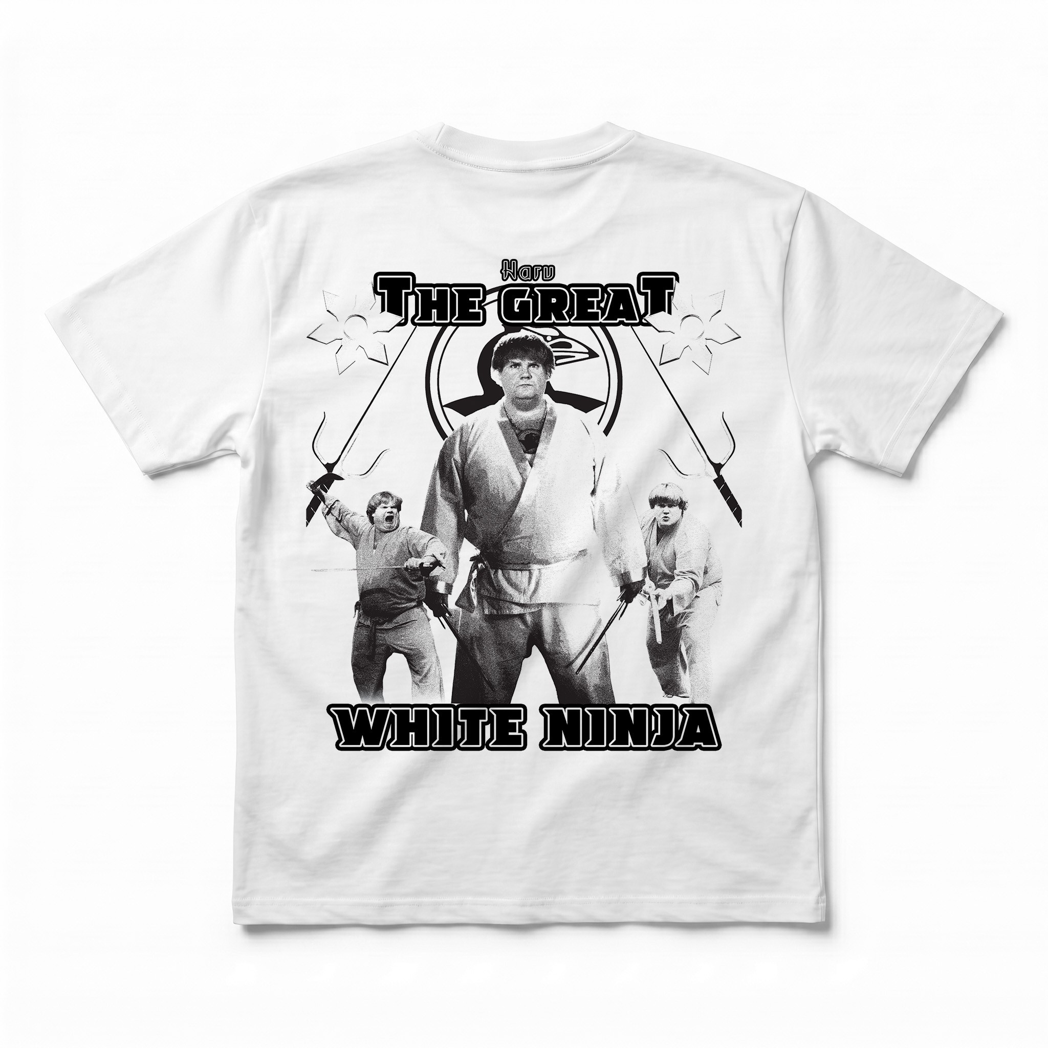 BEVERLY HILLS NINJA VINTAGE FRONT & BACK T-SHIRT