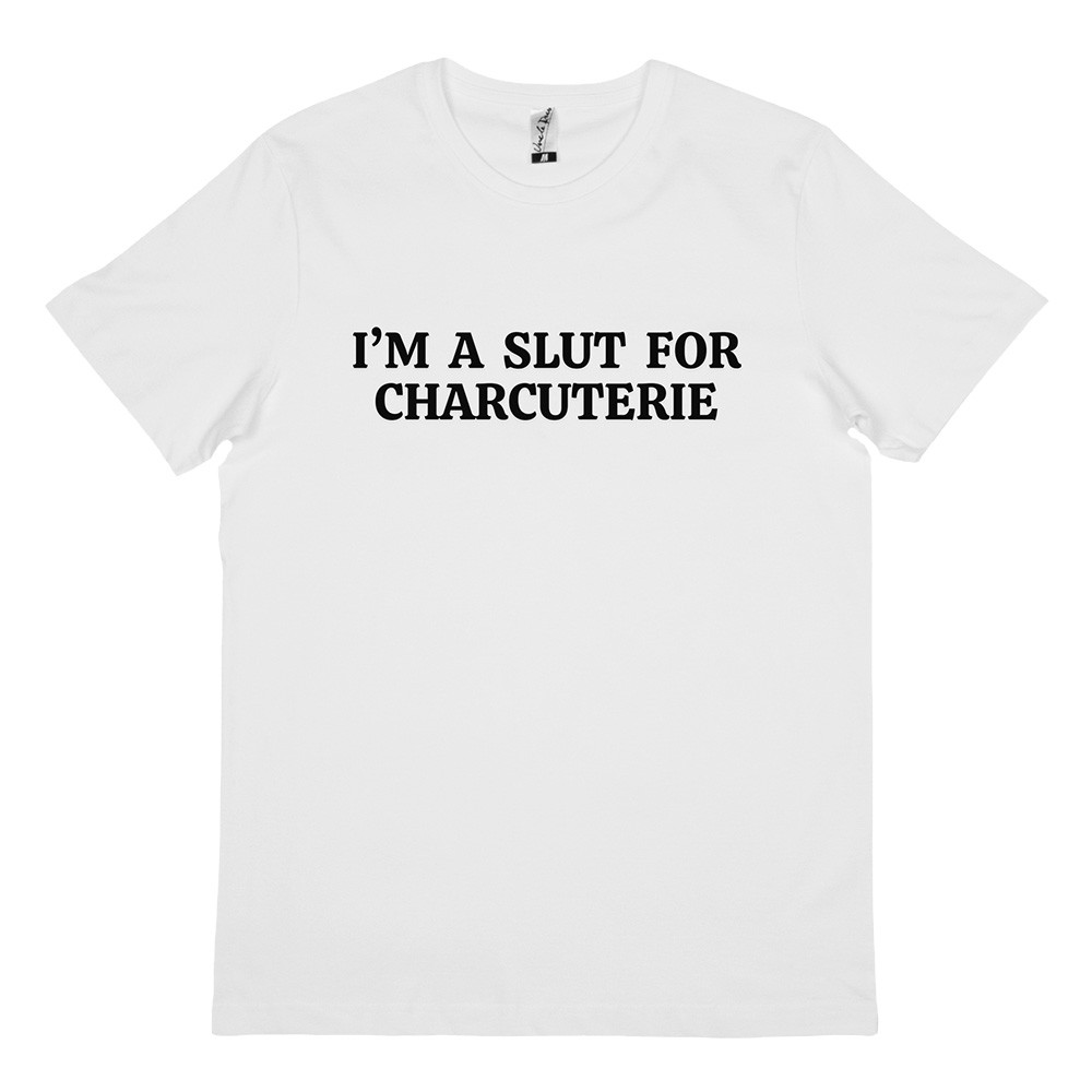 CHARCUTERIE WHITE TEE CHARCUTERIE WHITE TEE