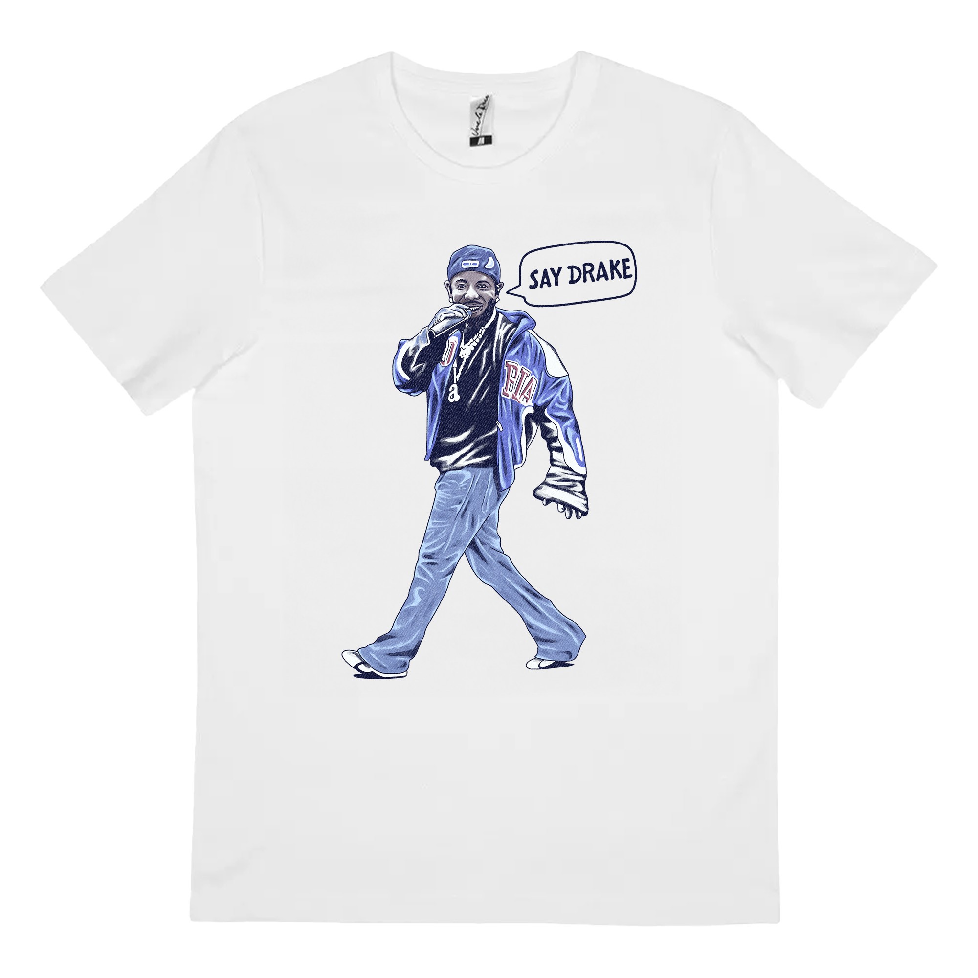 SAY DRAKE WHITE TEE SAY DRAKE WHITE TEE