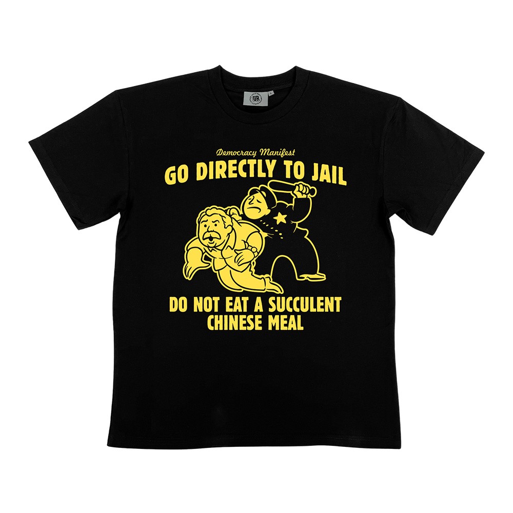 DEMOCRACY MANIFEST BLACK TEE DEMOCRACY MANIFEST BLACK TEE